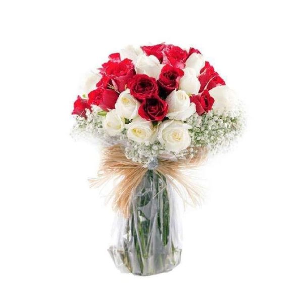 Buquê 60 Rosas Mistas