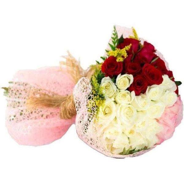 Buquê Esplêndido de Rosas Coloridas