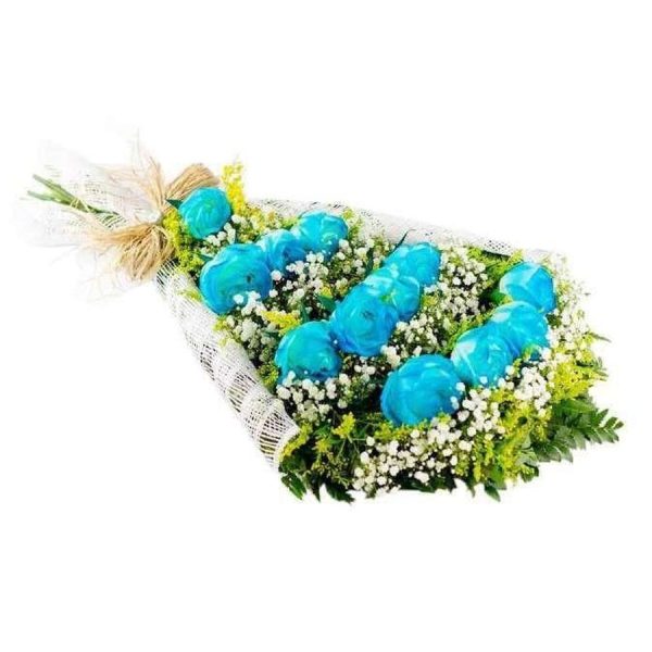 Buquê Ramalhete Azul