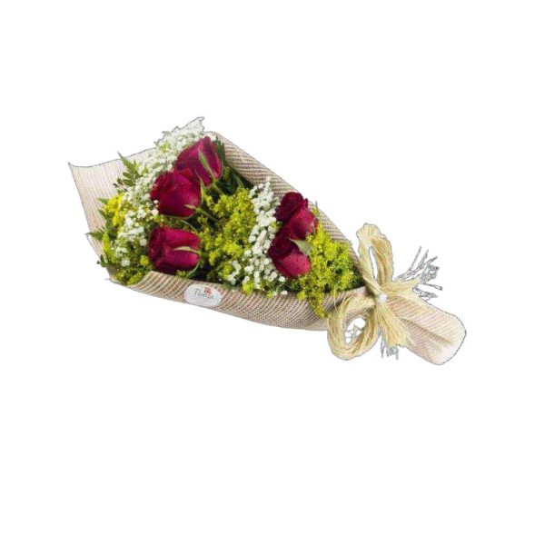 Buquê Rosas Vermelhas Delicadeza