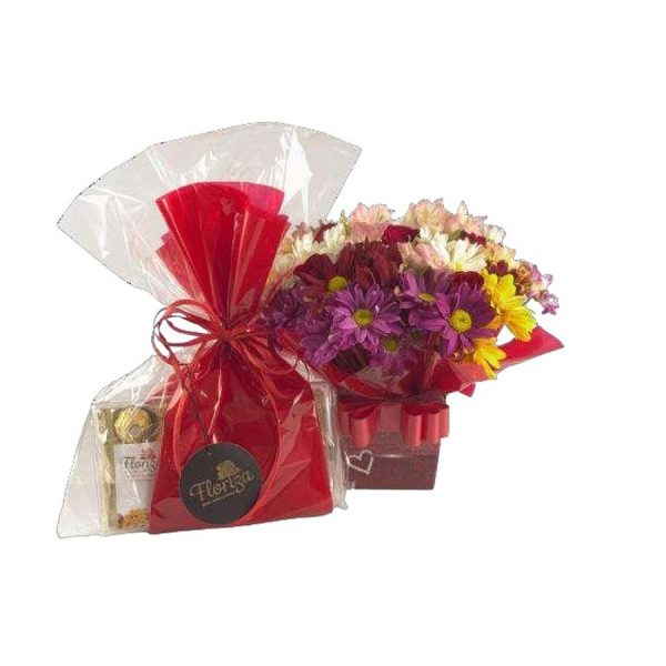 Mix de Flores com Chocolate