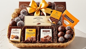 Cestas de Chocolate Presente