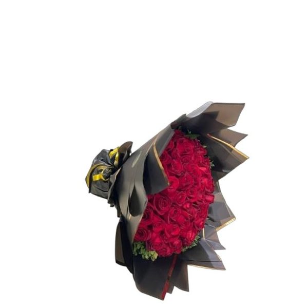 Buquê 60 Rosas Glamour