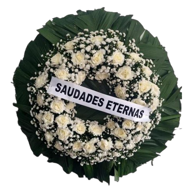 Coroa de Flores H em Goiânia - Floriza